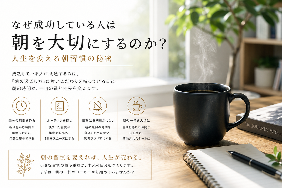 なぜ成功している人は朝を大切にするのか？人生を変える朝習慣の秘密