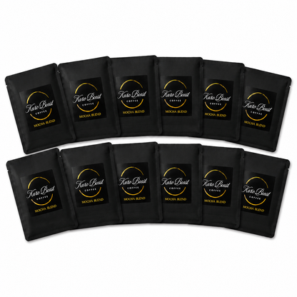 KURO BOOST COFFEEモカブレンド12袋入り