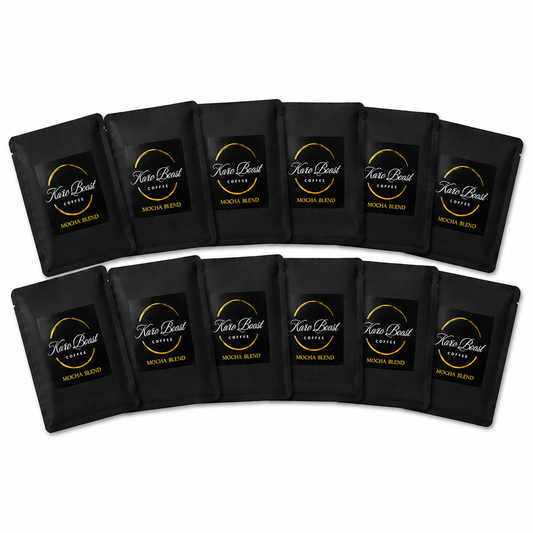 KURO BOOST COFFEEモカブレンド12袋入り